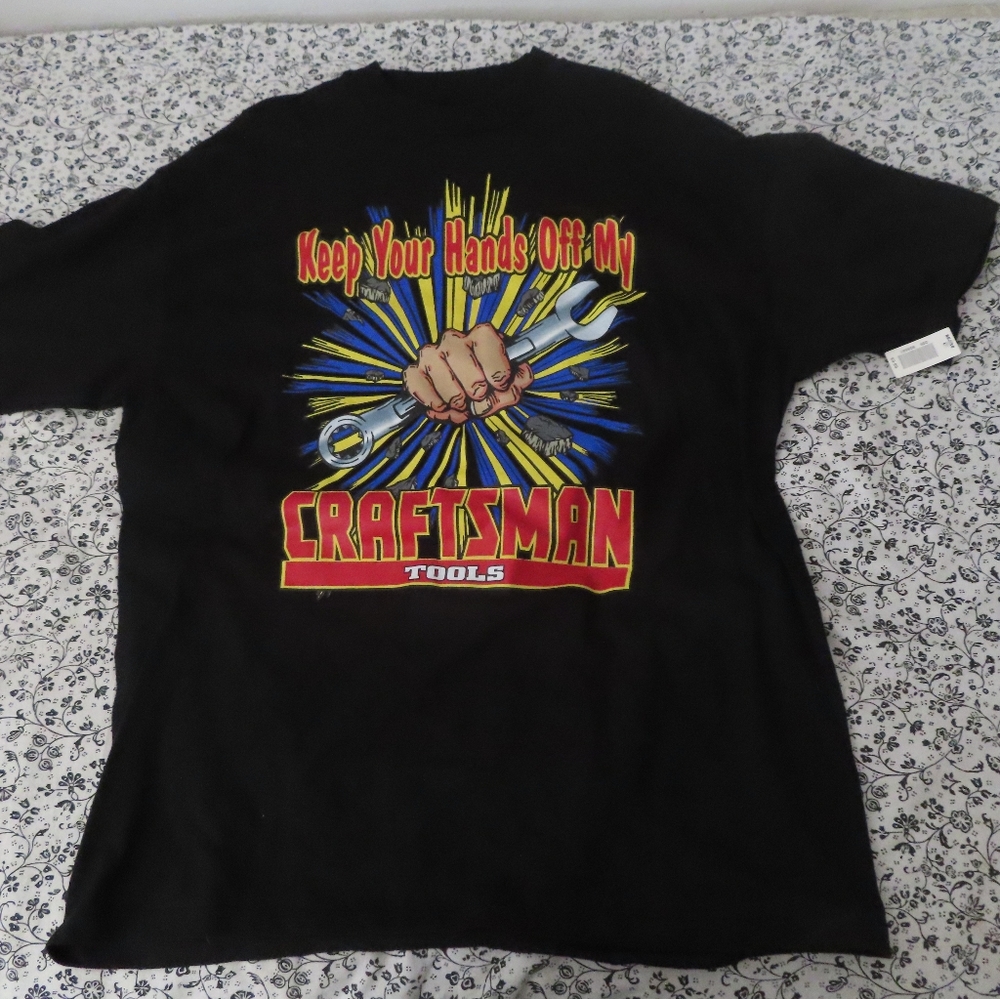 extremely rare hanes sears craftsman tools tshirt XL NWT